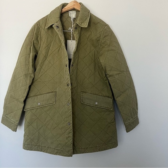 Joie quilted barn coat NWT medium - Picture 1 of 7